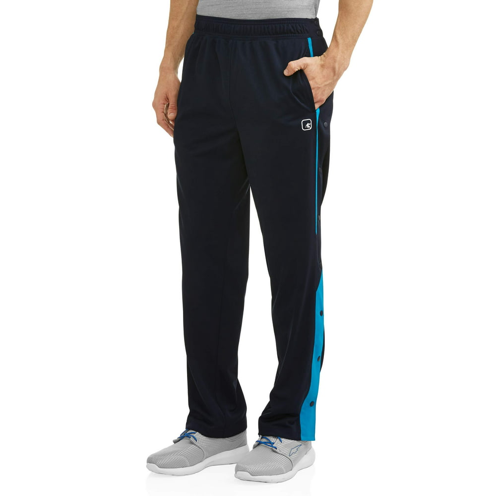AND1 - men's tear away basketball pants (2xl, blue/blue) - Walmart.com ...