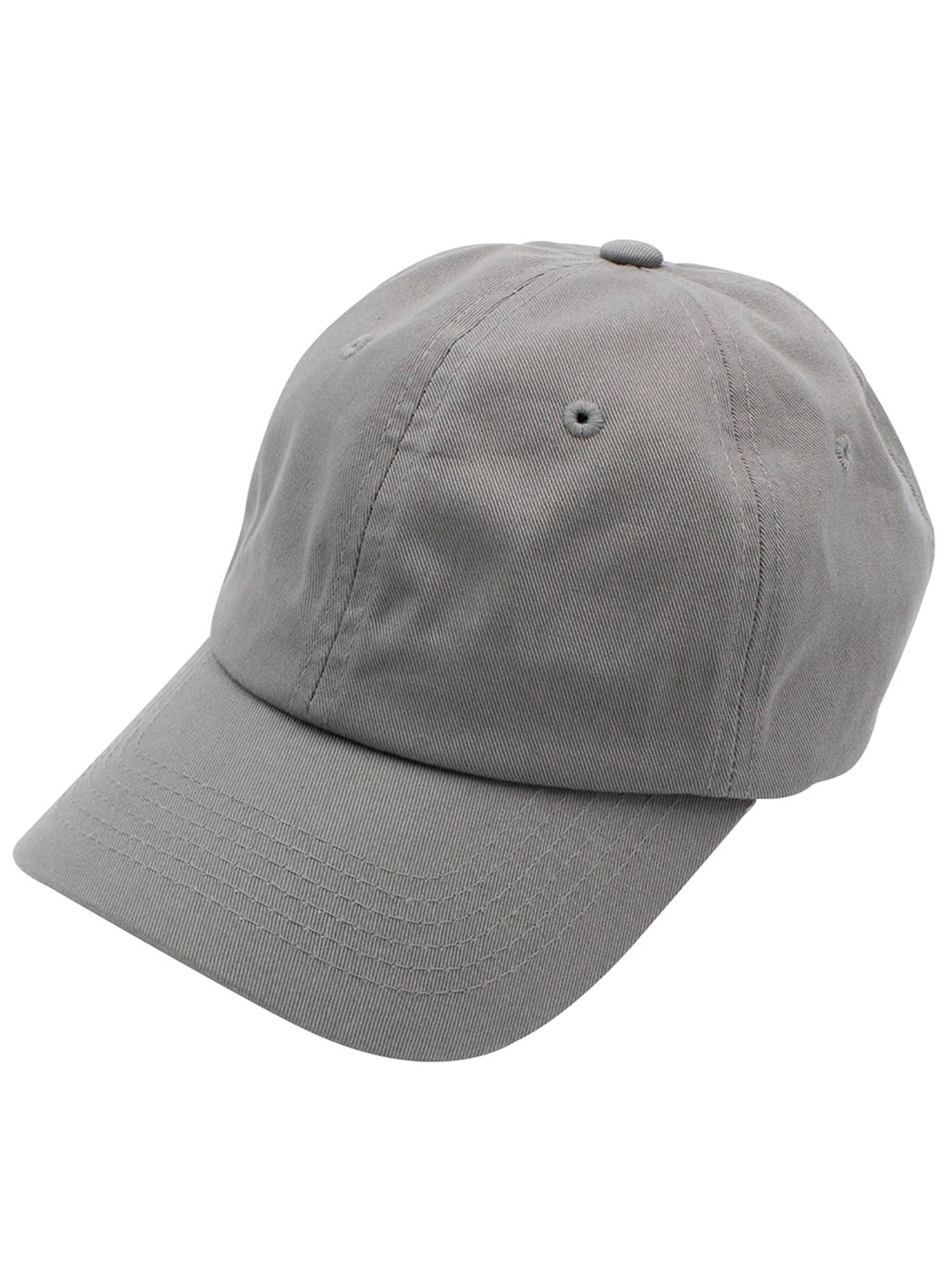 Essential Basic Plain Dad Hat 100% Cotton Unstructured Hat Unisex ...