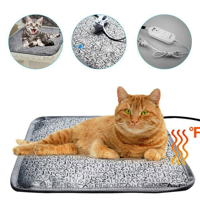 Pet Heating Pad 110V Waterproof Universal Warming Mat Bed for Dog Cat