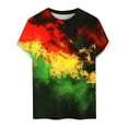thumbnail image 4 of T-Shirt à Manches Courtes Imprimé pour Homme à Col Rond, Respirant, Haut Décontracté d'Été, Polyester Spandex, 4 of 4
