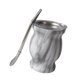 thumbnail image 3 of Juego de tazas para Yerba Mate, aislamiento térmico, regalo, portátil, para té y café Gris, 3 of 9