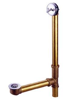 Elements Of Design Dtl1202 Accessory Tub Waste - Brass
