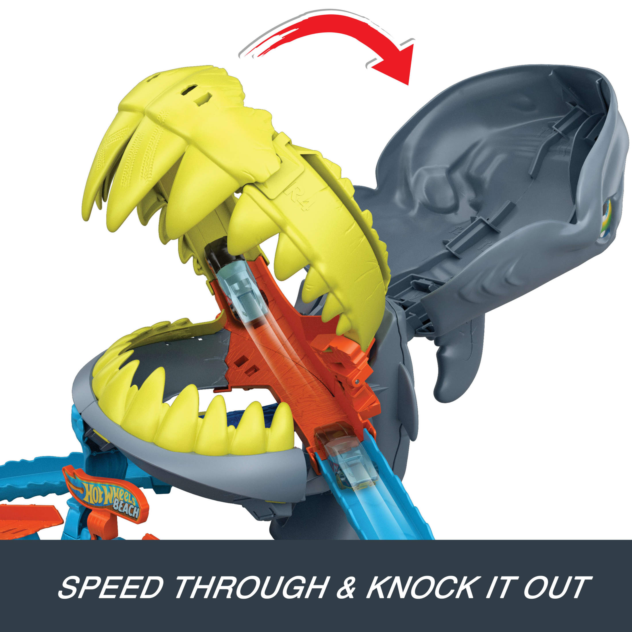Hot Wheels City Shark Chomp Beach Playset photo 5