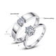 thumbnail image 3 of Anillos para mujer, regalos para mujer, anillos de pareja con piedras preciosas, anillos de tamaño ajustable, anillos elegantes para hombre y mujer, regalos para situaciones especiales, anillos con pi, 3 of 5