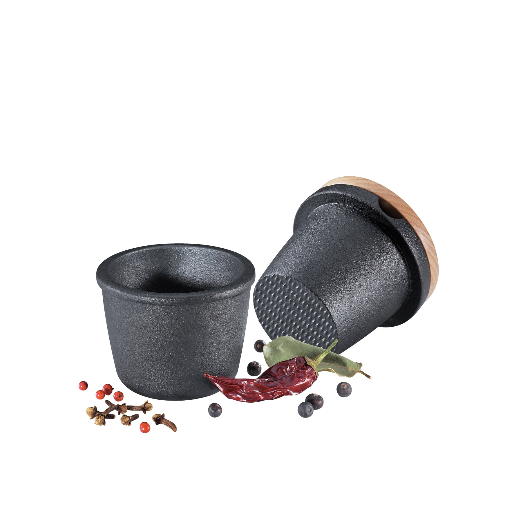 Zassenhaus Spice Grater, cast iron with beech wood lid, 3.5 H Walmart