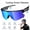 Ice Blue Lens, variant on Smart Sunglasses Bluetooth for Women Men, Open Ear Audio Glasses with Polarized Lens, Hands-Free Calls, Voice Assistant, Black