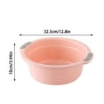 thumbnail image 2 of Washbasin Portable Laundry Basin with Double Handles for Baby Adult Home Bathroom Multi Purpose, 2 of 3