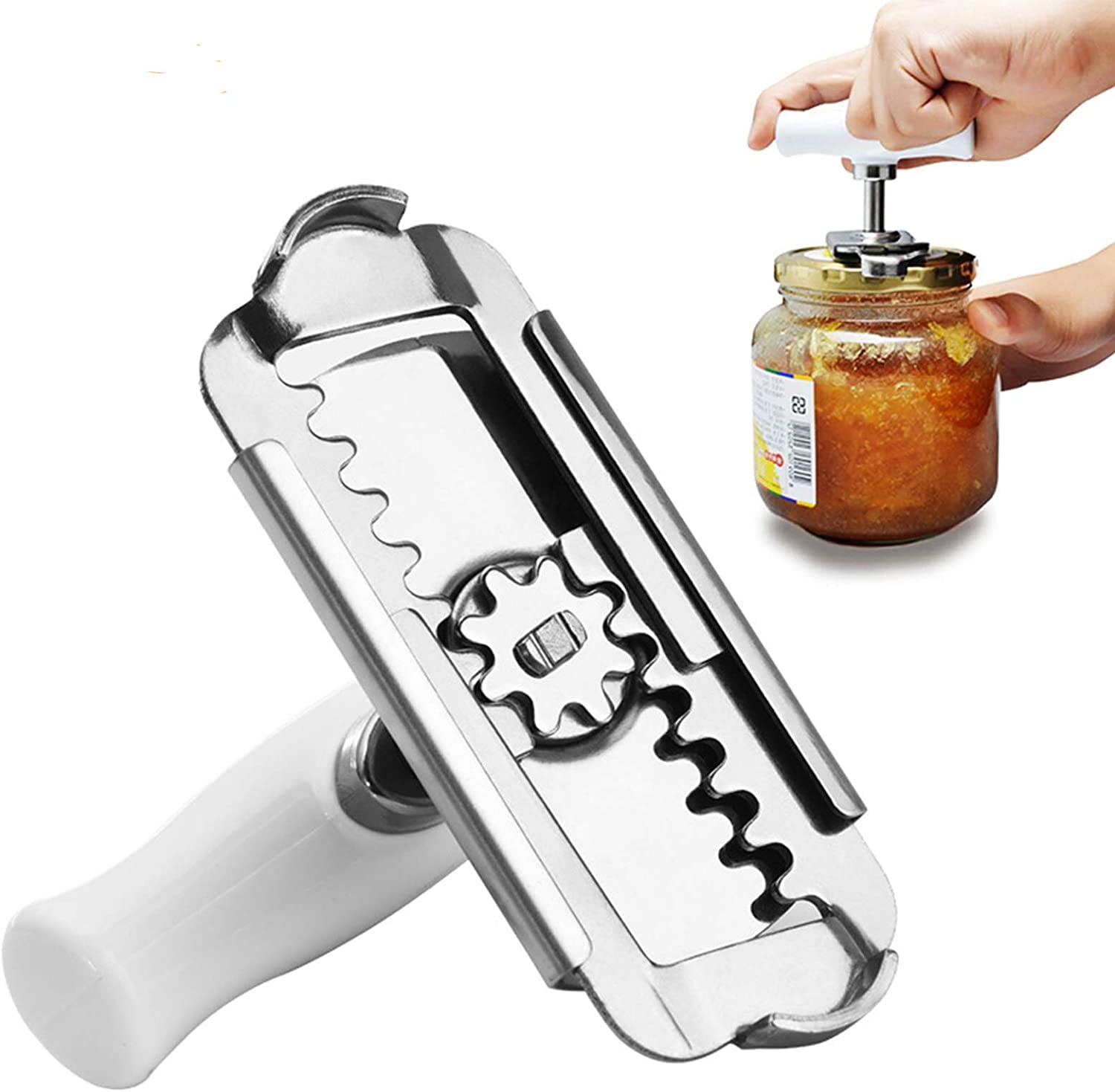 Bottle Opener, Jar Opener, Multi Opener Bottle Can and Jar Grip Opener