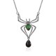 thumbnail image 4 of Halloween Vintage Gothic Spider Necklace Set Halloween Crystal Spider Pendant Necklace Punk Style Reptile Women Jewelry 3pcs Bd, 4 of 4