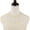 White, variant on Jiaroswwei Elegant Women Hollowed Imitation Pearl Choker Bib Collar Statement Necklace