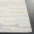 thumbnail image 3 of SAFAVIEH Renewal Hayleigh Abstract Runner Rug, Ivory/Light Blue, 2'3" x 8', 3 of 7
