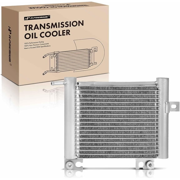 A-Premium Transmission Oil Cooler Compatible with Toyota | for Tundra 2004-2006, Sequoia 2001-2007, 4.0L 4.7L Replace# 3291034010, 3291034020