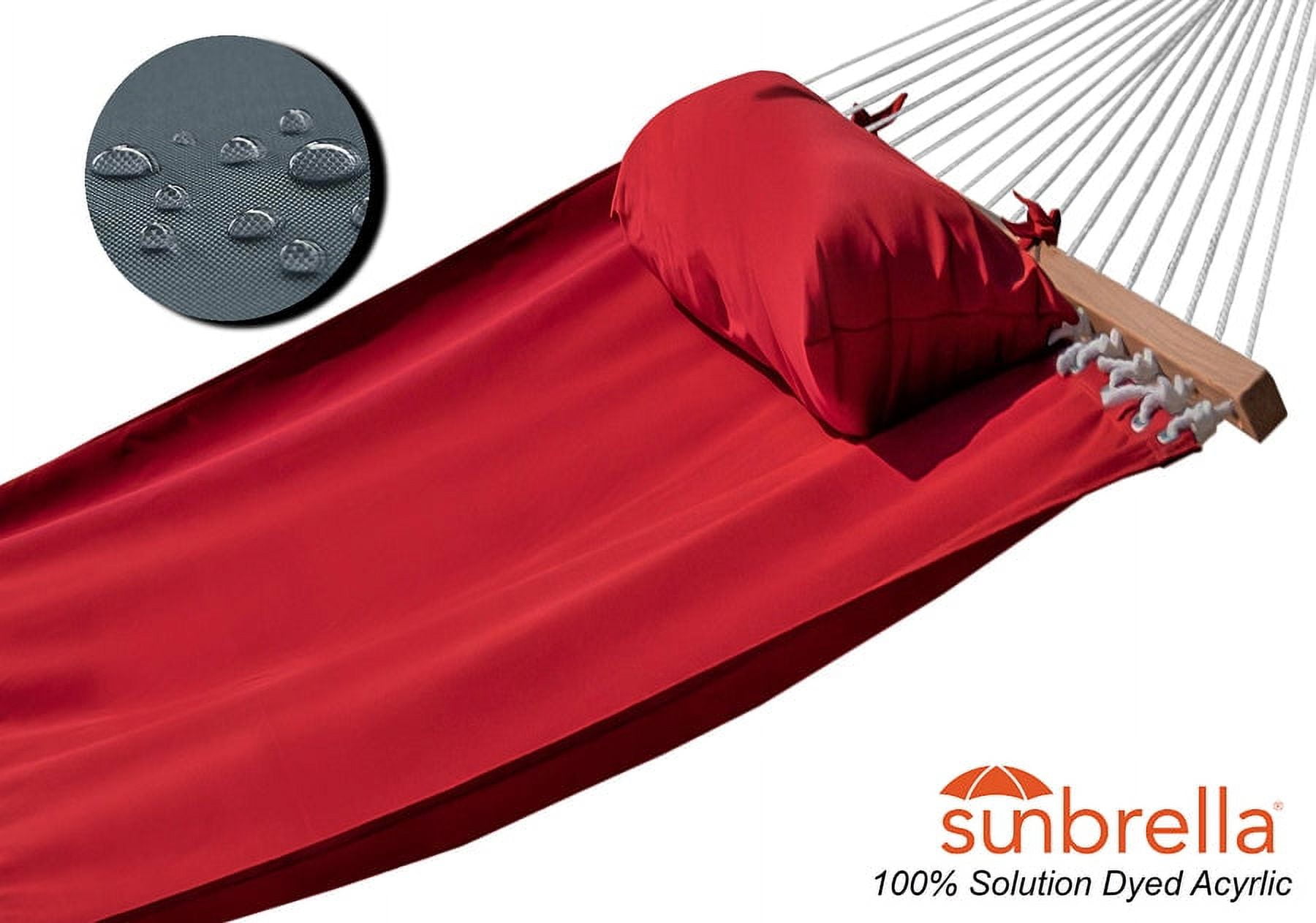 Sunbrella® Original Deluxe Size Hammock With 12'ft Stand