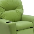 thumbnail image 6 of Flash Furniture Contemporary Avocado Microfiber Kids Recliner with Cup Holder, 6 of 12