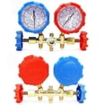 thumbnail image 4 of R410A 3 Way AC Diagnostic Manifold Gauge Set for Freon Charging Fits R-404A R-134A Refrigeration Ma, 4 of 5