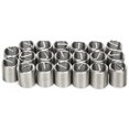 thumbnail image 1 of LNGOOR Kit de Réparation de Filetage M12 x 1.25 20 Pcs Écrous Réducteurs Manchons de Conversion de Filetage Vis pour Fixation Construction Métallique Durable pour Diverses Applications Ajustement Universel, 1 of 9
