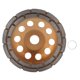 thumbnail image 2 of Muela abrasiva de hormigón, muela abrasiva Muela abrasiva de diamante de doble hilera Muela abrasiva de limpieza compacta y liviana, 2 of 8
