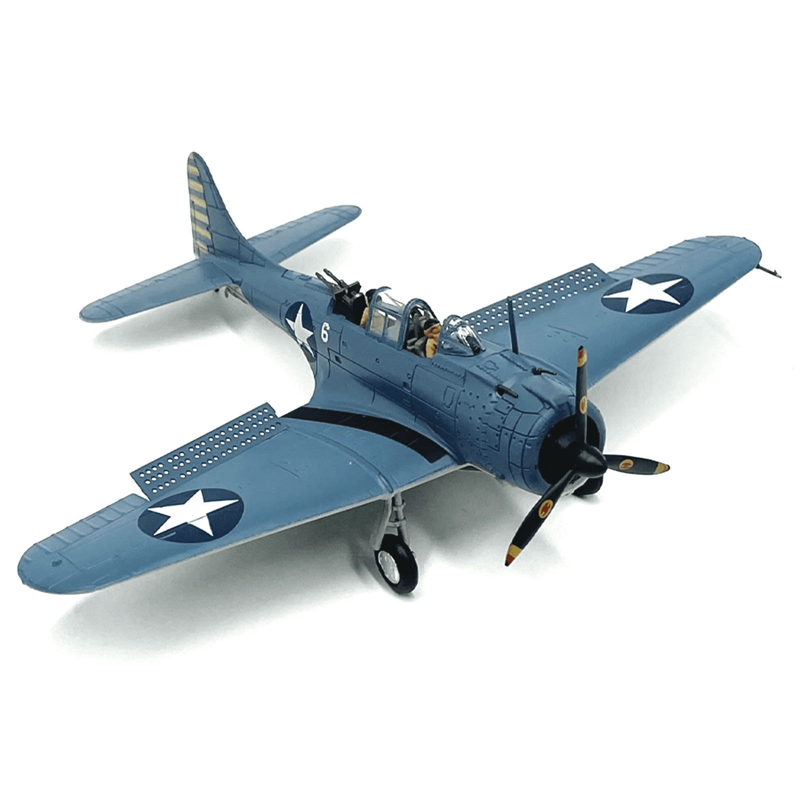 1:72 Scale US SBD-3 Dive Bomber Alloy Aircraft Model Accurate Collectible, for Display and Collection Gifts