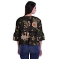 thumbnail image 2 of Moomaya Hauts Boho en Coton Blouses Décontractées d'Été Col Rond T-Shirt, 2 of 4