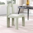 thumbnail image 2 of Meridian Furniture Bennett Mint Chenille Fabric Dining Chair (Set of 2), 2 of 7