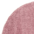 thumbnail image 6 of SAFAVIEH Fontana Jamie Solid Plush Shag Area Rug, Pink, 6'7" x 6'7" Round, 6 of 8