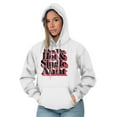 thumbnail image 3 of Single Cool Cute Funny Auntie Aunt Hoodie Sweatshirt Women Brisco Brands M, 3 of 6