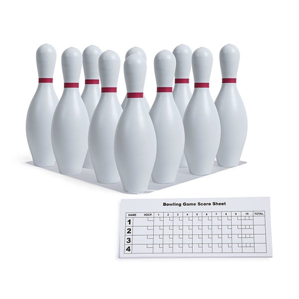 Champion Non-Weighted Bowling Pins, set of 10