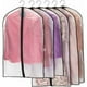 thumbnail image 1 of Funda para ropa, 6 piezas, fundas para ropa de alta calidad, tela transparente y transpirable, para trajes, vestidos, abrigos, chaquetas, camisas, vestidos de noche, bolsa para traje, 1 of 5
