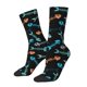 thumbnail image 1 of Balery Little Fish Skeleton Calcetas Largas con Estampado para Hombre y Mujer – Suaves y Transpirables, Talla Única (US 5-11), 1 of 6