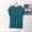 Army Green, variant on Dianli Pajamas Loungewear Solid Color Round Neck Short Sleeve Lounge Top Breathable Homewear Lightweight Soft Comfortable Short Sleeve Pajama Top Nightwear Sleepwear