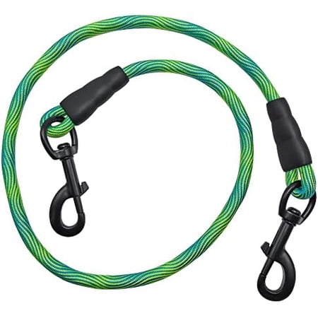 3FT Dog Tie Down Nylon Rope Short Dog Tether Indoor Training Safety Vehicle Tether for Large Medium Strong Puppy Green 3 Foot
