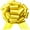 Yellow, variant on PMU Pull String Bows - Gift Bows for Wedding, Birthdays & Anniversaries - Ribbon Bows for Flowers & Basket Decoration - Large Bow for Gift Wrapping - Yellow 8 Inch 20 Loops (1/pkg) Pkg/1