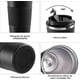 thumbnail image 3 of Termo Taza de Acero Inoxidable al Vacío 304 Vaso Termo de Doble pared a Prueba de Fugas para Viajes 500ML Vaso Aislado para Cafe con Tapa Deslizante a Prueba de Salpicaduras(Negro), 3 of 5