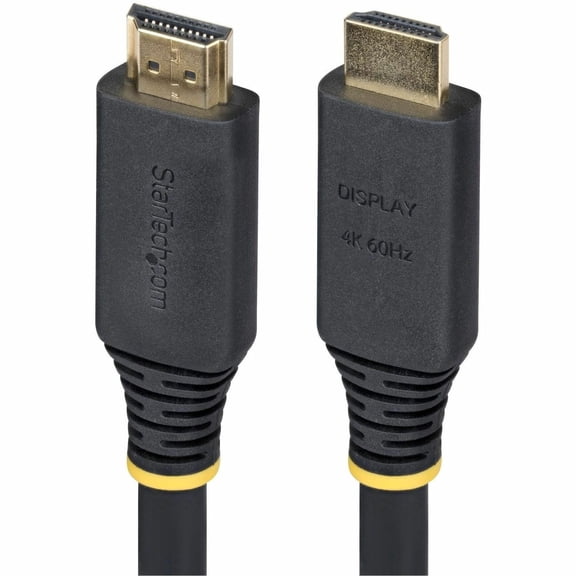 StarTech.com 30ft [9.1m] Active High Speed HDMI Cable, 4K 60Hz/1440p 144Hz, 18Gbps, UHD HDMI 2.0 Cord, TPE Jacket (hdmi2-cable-4k60-30f)