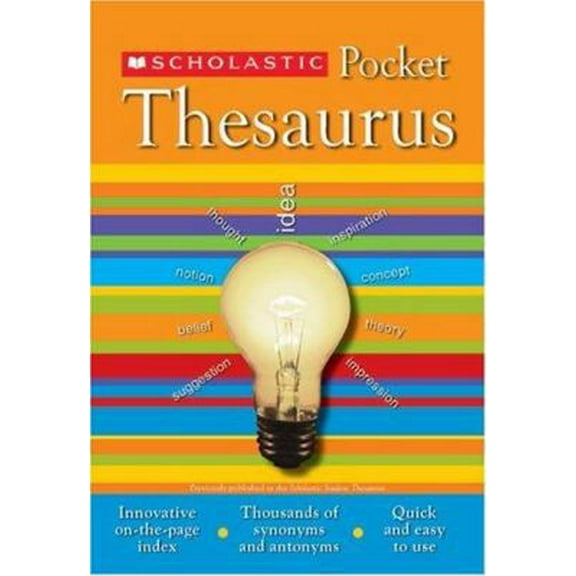 Pre-Owned Scholastic Pocket Thesaurus (Paperback) 0439620376 9780439620376