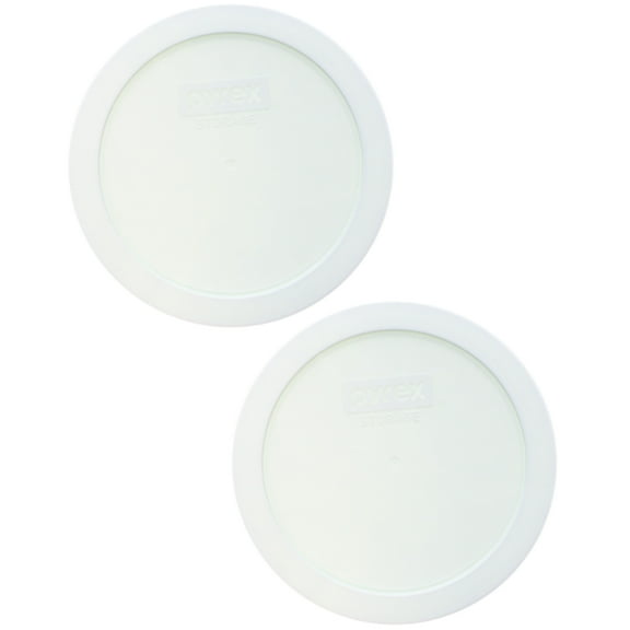 Pyrex 7200-PC Sage Green Plastic Replacement Storage Lid Cover (2-Pack)