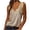 #01Beige, variant on ZVAVZ Women's Stretch Tank Top Womens Casual Color Block Scoop Neck Blouse Trendy Sleeveless Sports Workout Running Tees Green,2XL