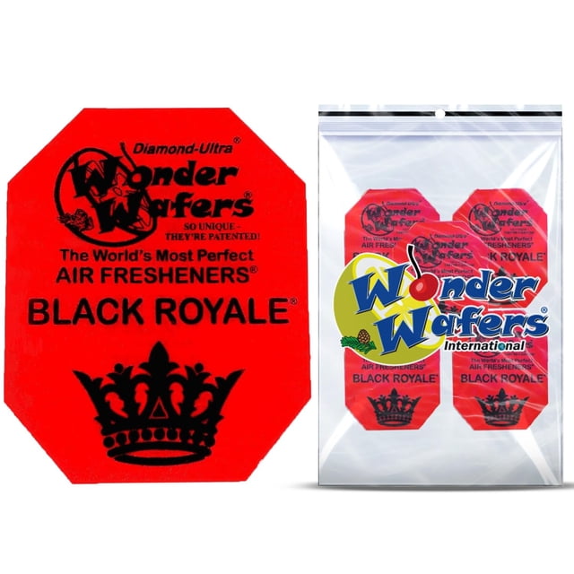 Ambientadores GARIZZE Wonder Wafers Black Royale 72 unidades