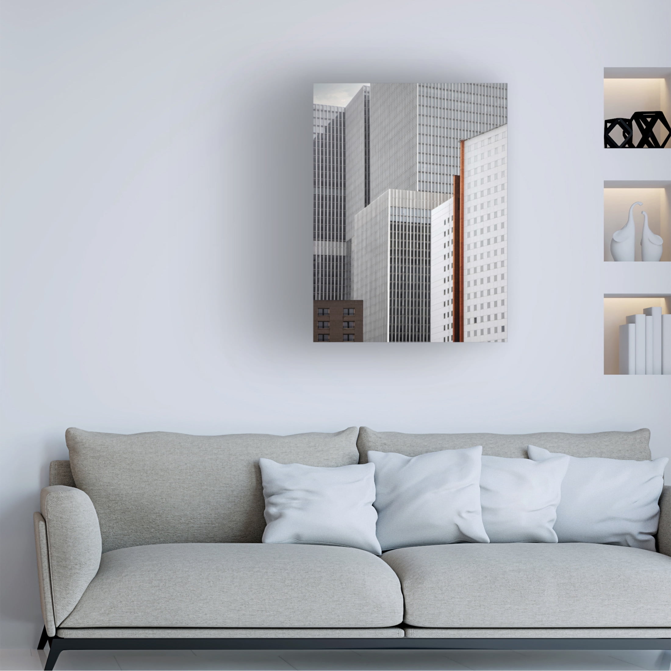 Trademark Fine Art Gilbert Claes Tower Society Canvas Wall Art
