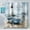 Funny, variant on Blue Beach Barn Door Shower Curtain, Rustic Country Ocean Coastal Seaside Scenery Decor Bath Curtains, Retro Teal Wood Waterproof Bathroom Accessories Set, 72 x 72 inch with Hooks