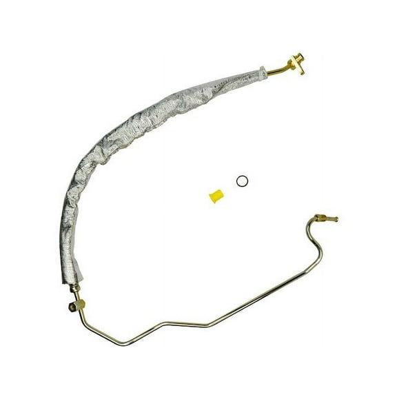 Pump To Gear Power Steering Pressure Line Hose Assembly - Compatible with 2003 - 2007 Honda Accord 2.4L 4-Cylinder GAS 2004 2005 2006