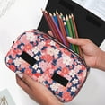 thumbnail image 7 of Hirioo Japanese Cherry Blossoms for Large Grid Mesh Pencil Case with Zipper Stationery Organizer Case, 7 of 7