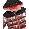 thumbnail image 2 of Pink Platinum Girls Snowsuit Set - Insulated Ski Jacket and Snow Pants Overall Bibs for Girls 2 Piece, 2 of 7