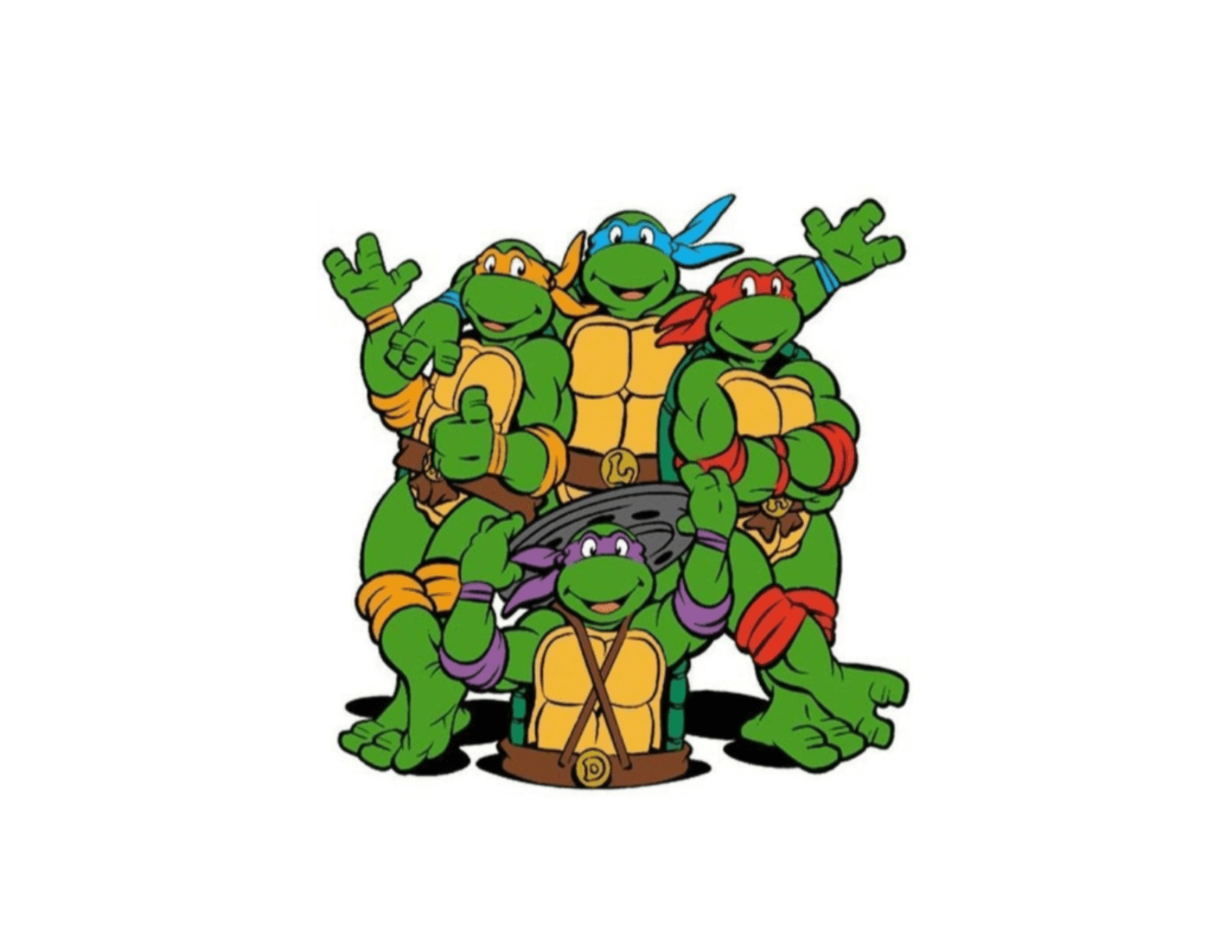 Ninja Turtle Cupcake Toppers