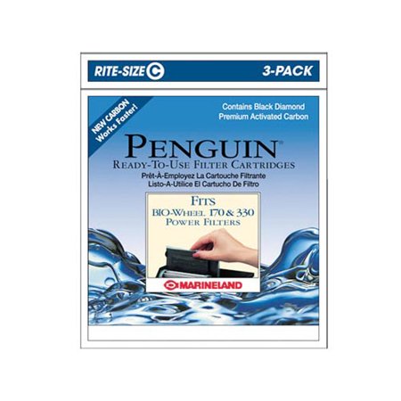 Marineland Rite Size Ready-to-Use Filter Cartridges (3-Pack), C 170/330