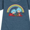 thumbnail image 3 of Cat in the Hat - Thing 1 2 Rainbow - Toddler And Youth Girls Fleece Dress, 3 of 5