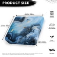 thumbnail image 4 of ZUXONGSY Marble Print Couch Cushion Covers Sofa Cushion Protector Cover Outdoor Patio Couch Cushion Protector Cover Sofa Cushion Dust Cover 1 Seater Armchair Cushion Cover, 4 of 5