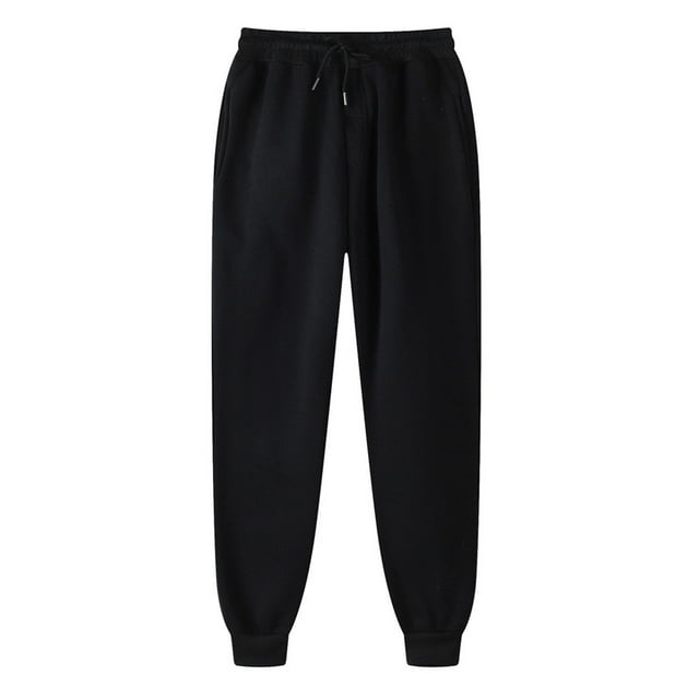 AWZXDE Women's Casual Pants Track Solid Color Lace-up Workout Trousers with Pockets for Everyday Wear