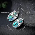 thumbnail image 2 of Pendientes de circonita ovalada geométrica con personalidad sencilla para mujeres y niñas, ZJ8665, 2 of 5