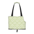 thumbnail image 5 of LNWH Green Geometric Seamless Pattern Dog Carrier Bag, Pet Dog Carrier Purse Foldable Waterproof Pet Tote Bag for Cat and Small Dog, 5 of 8